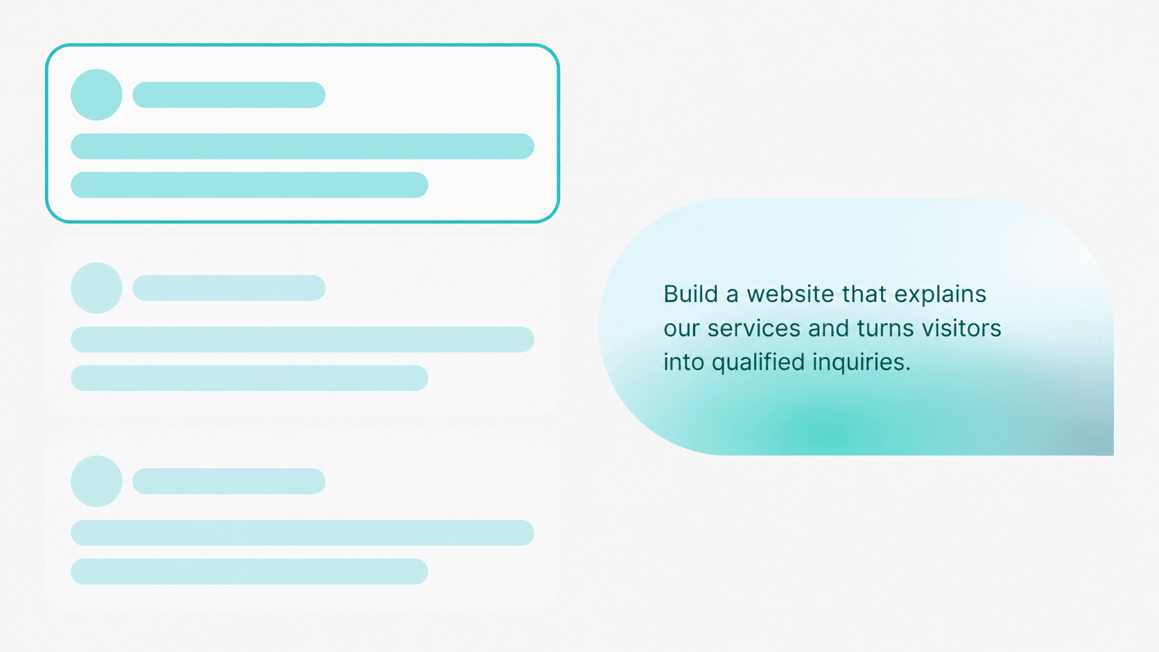 Build websites that turn interest into sign-ups